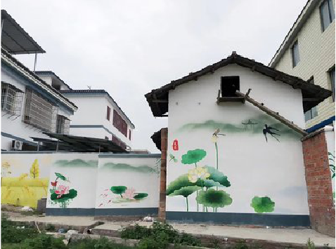 鹤峰室外墙绘-从选材到保养。