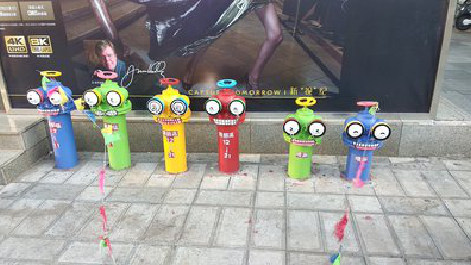 鹤峰商业区彩绘