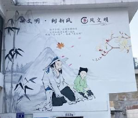 鹤峰分享几个墙绘保养知识。