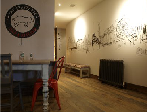 鹤峰教你判断手绘墙质量的好坏。